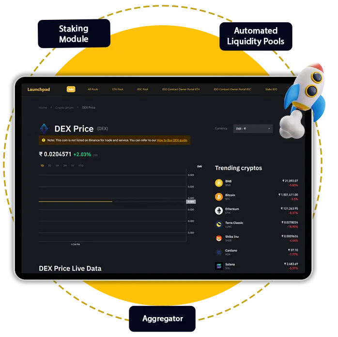 Crypto Launchpad Development