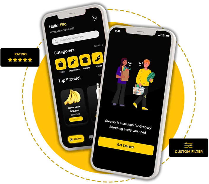 Modules Involved In The Grocery Delivery App